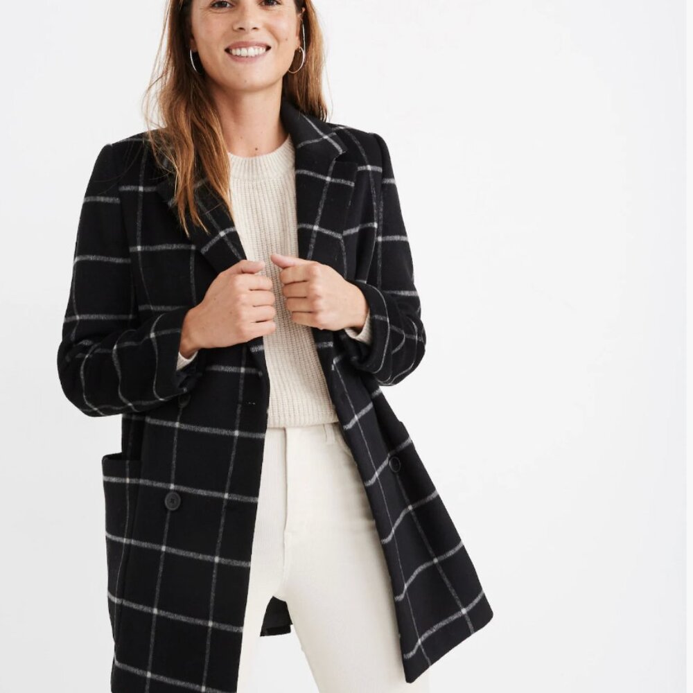 Madewell Hollis Wool blend coat